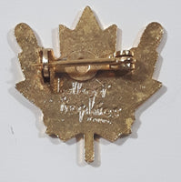300 Bowling Award Canadian Maple Leaf Enamel Metal Lapel Pin
