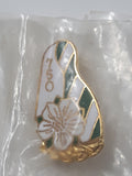 750 Bowling Award Enamel Metal Lapel Pin