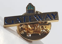 Gateway 3/8" x 3/4" Enamel Metal Lapel Pin