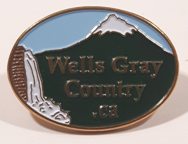 Wells Gray Country .ca 3/4" x 1" Enamel Metal Lapel Pin