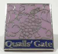 Quail's Gate Winery Kelowna B.C.5/8" x 3/4" Enamel Metal Lapel Pin