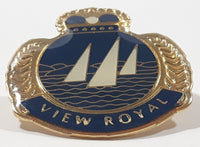 View Royal British Columbia 1"x 1" Enamel Metal Lapel Pin