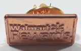 Walmart Rewards 1/2" x 3/4" Copper Tone Metal Lapel Pin