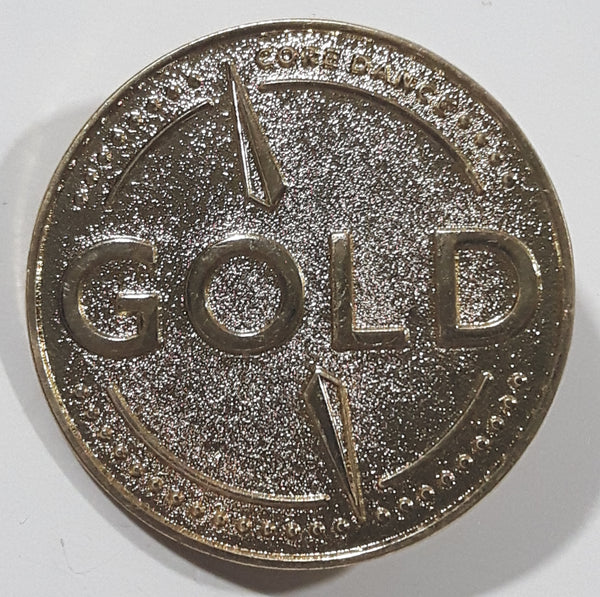 Core Dance GOLD 1 1/2" Metal Lapel Pin