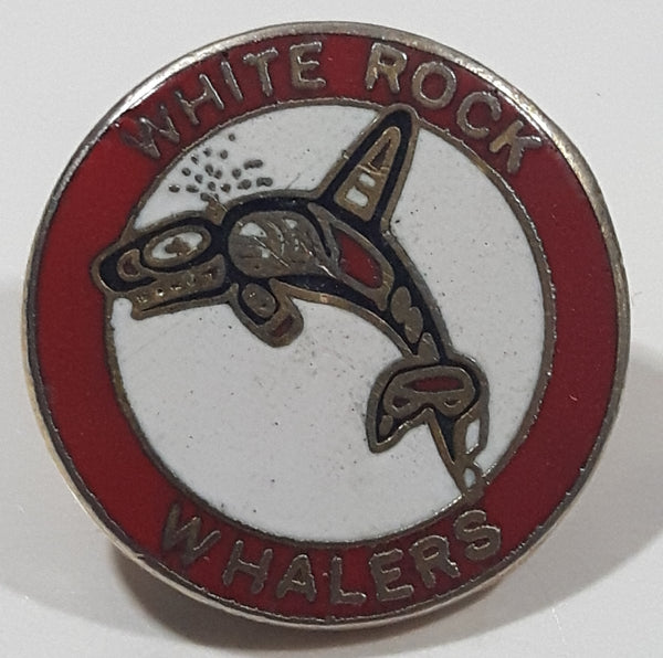 White Rock Whalers PJHL Ice Hockey Team 3/4" Enamel Metal Lapel Pin