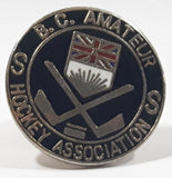 Vintage B.C. Amateur Hockey Association 3/4" Enamel Metal Lapel Pin