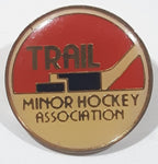 Vintage Trail Minor Hockey Association 7/8" Enamel Metal Lapel Pin