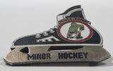 Vintage Prince Rupert Minor Hockey Skate Shaped 1 1/2" x 1 3/8" Enamel Metal Lapel Pin