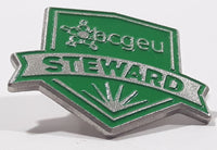 BCGEU British Columbia Government Employees Union Steward 7/8" x 1" Enamel Metal Pin