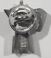 Vintage Style 3D Coffee Pot 3/4" x 1" Pewter Metal Lapel Pin