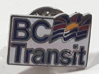 BC Transit 1/2" x 3/4" Enamel Metal Lapel Pin