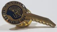 1994 BC Transit Key To Hearts 1/2" x 1 1/8" Enamel Metal Lapel Pin