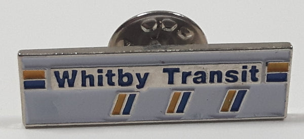 Whitby Transit 3/8" x 1 1/4" Enamel Metal Lapel Pin