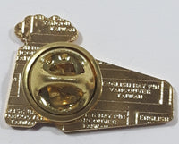 1994 BC Transit Toys For Tots Sky Train 3/4" x 1" Metal Lapel Pin