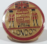 Royal Guards and Bus London 3/4" x 1" Enamel Metal Lapel Pin