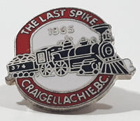 Craigellachie British Columbia 1885 The Last Spike 5/8" x 3/4" Enamel Metal Lapel Pin