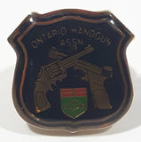 Vintage Ontario Handgun Association 5/8" x 5/8" Metal Lapel Pin