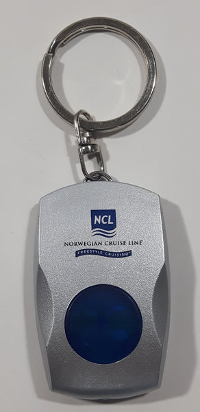 NCL Norwegian Cruise Line Freestyle Cruising Flashlight Key Chain Batteries Dead
