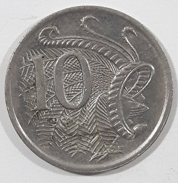 1981 Australia Queen Elizabeth II 10 Cents Metal Coin