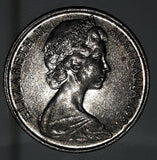 1981 Australia Queen Elizabeth II 10 Cents Metal Coin