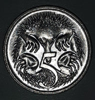 1999 Australia Queen Elizabeth II 5 Cents Metal Coin