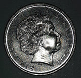 1999 Australia Queen Elizabeth II 5 Cents Metal Coin