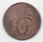 1940 Danmark 1/2 Krone Metal Coin