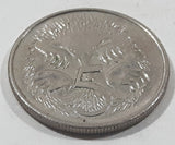 1981 Australia Queen Elizabeth II 5 Cents Metal Coin