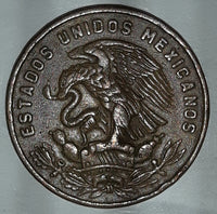 1964 Mexico 20 Centavos Metal Coin
