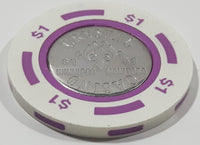 Crystal Casino Winnipeg Manitoba $1 Metal Coin Token Poker Chip