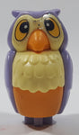 Purple Owl 1 3/8" Tall Toy Figure