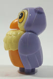 Purple Owl 1 3/8" Tall Toy Figure