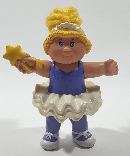 1992 McDonald's CPK Cabbage Patch Kids Character Ali Marie Tiny Dancer 3 1/4" Tall Plastic Toy Figure