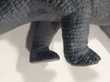 S.H. Black Triceratops 4 3/4" Long Dinosaur Toy Figure