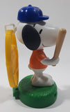 2018 McDonald's Peanuts #4 Baseball Player Snoopy 4 1/4" Tall Toy Figure