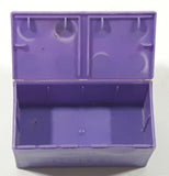 Extremely Rare Early 2000's Nestle Smarties Purple Opening Chest Duplo Style Plastic Building Block
