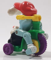 1993 McDonald's Warner Bros. Animaniacs Wakko On Tricycle 2 1/2" Tall Toy Vehicle