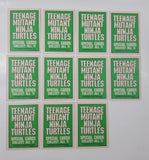 1990 O-Pee-Chee Teenage Mutant Ninja Turtles Special Cards Full Set 1-11