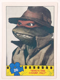 1990 O-Pee-Chee Limited Edition Series Teenage Mutant Ninja Turtles Trading Cards Individual 26-50