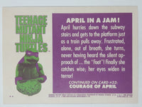 1990 O-Pee-Chee Limited Edition Series Teenage Mutant Ninja Turtles Trading Cards Individual 26-50