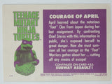 1990 O-Pee-Chee Limited Edition Series Teenage Mutant Ninja Turtles Trading Cards Individual 26-50