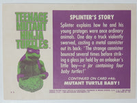 1990 O-Pee-Chee Limited Edition Series Teenage Mutant Ninja Turtles Trading Cards Individual 26-50