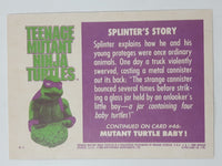 1990 O-Pee-Chee Limited Edition Series Teenage Mutant Ninja Turtles Trading Cards Individual 26-50