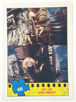 1990 O-Pee-Chee Limited Edition Series Teenage Mutant Ninja Turtles Trading Cards Individual 26-50