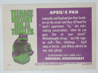 1990 O-Pee-Chee Limited Edition Series Teenage Mutant Ninja Turtles Trading Cards Individual 26-50