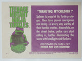 1990 O-Pee-Chee Limited Edition Series Teenage Mutant Ninja Turtles Trading Cards Individual 101-125