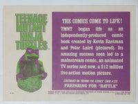 1990 O-Pee-Chee Limited Edition Series Teenage Mutant Ninja Turtles Trading Cards Individual 126-132