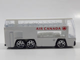 RealToy Air Canada Shuttle Double Decker 73 White Die Cast Toy Car Vehicle