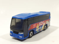 2011 Tomy Tomica No. 16 Isuzu Gala Hi-Decker Bus "Nissin" Blue 1/171 Scale Die Cast Toy Car Vehicle