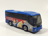 2011 Tomy Tomica No. 16 Isuzu Gala Hi-Decker Bus "Nissin" Blue 1/171 Scale Die Cast Toy Car Vehicle